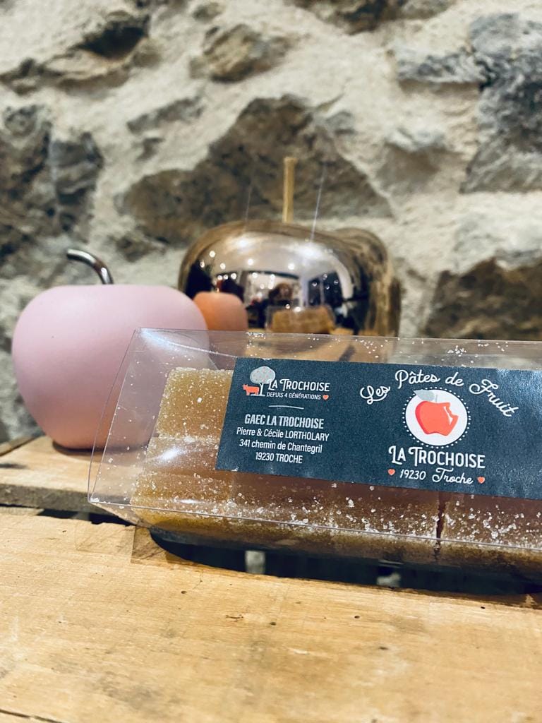 Pâtes de fruit à la pomme